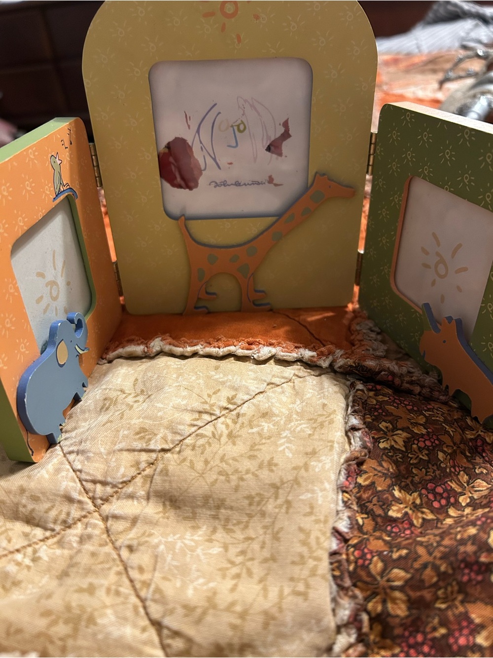 John Lennon /Carter’s trifold photo frame